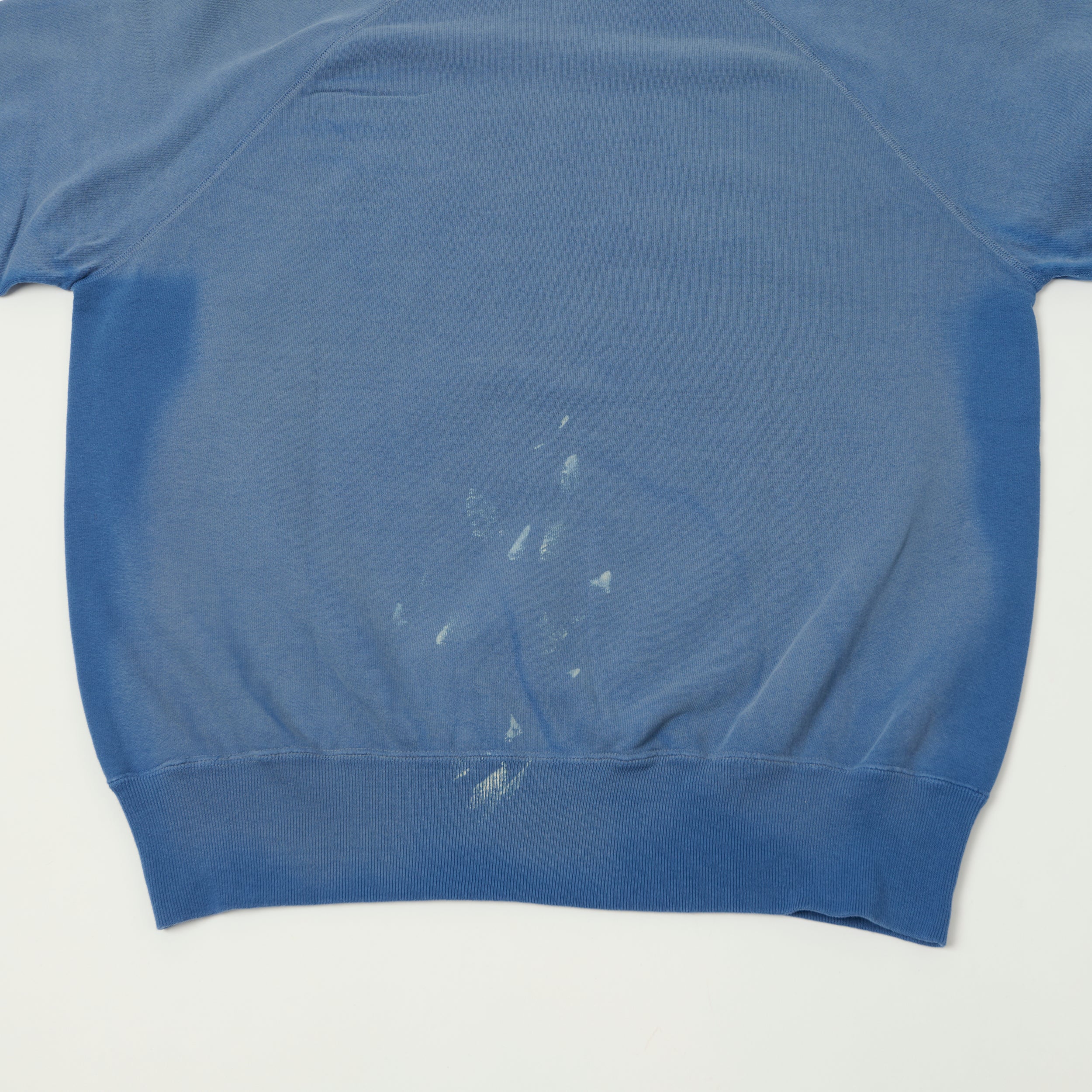 Warehouse & Co 461-U/W 'Sun Burned' Raglan Sleeve Sweatshirt - Blue