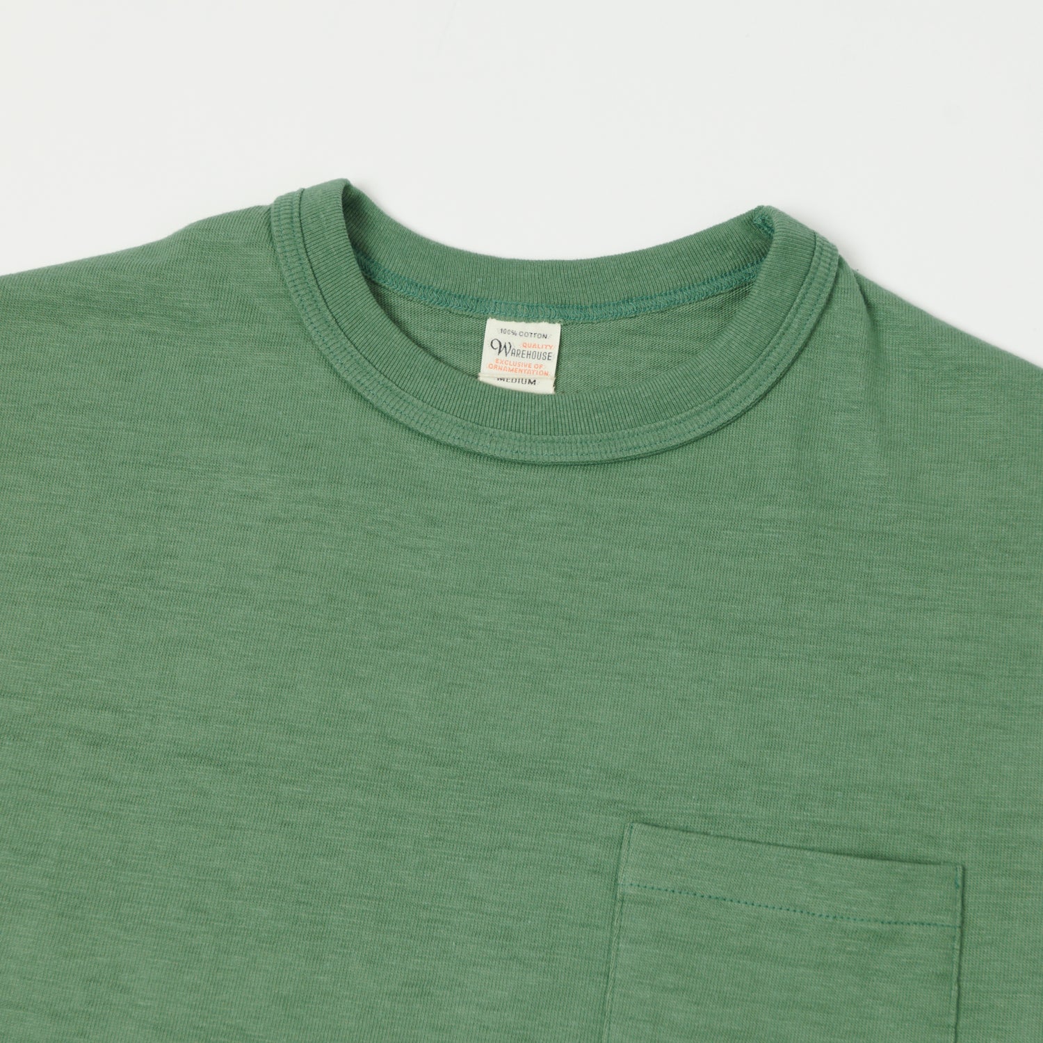 Warehouse & Co 4601 Pocket T-Shirt - MC Green