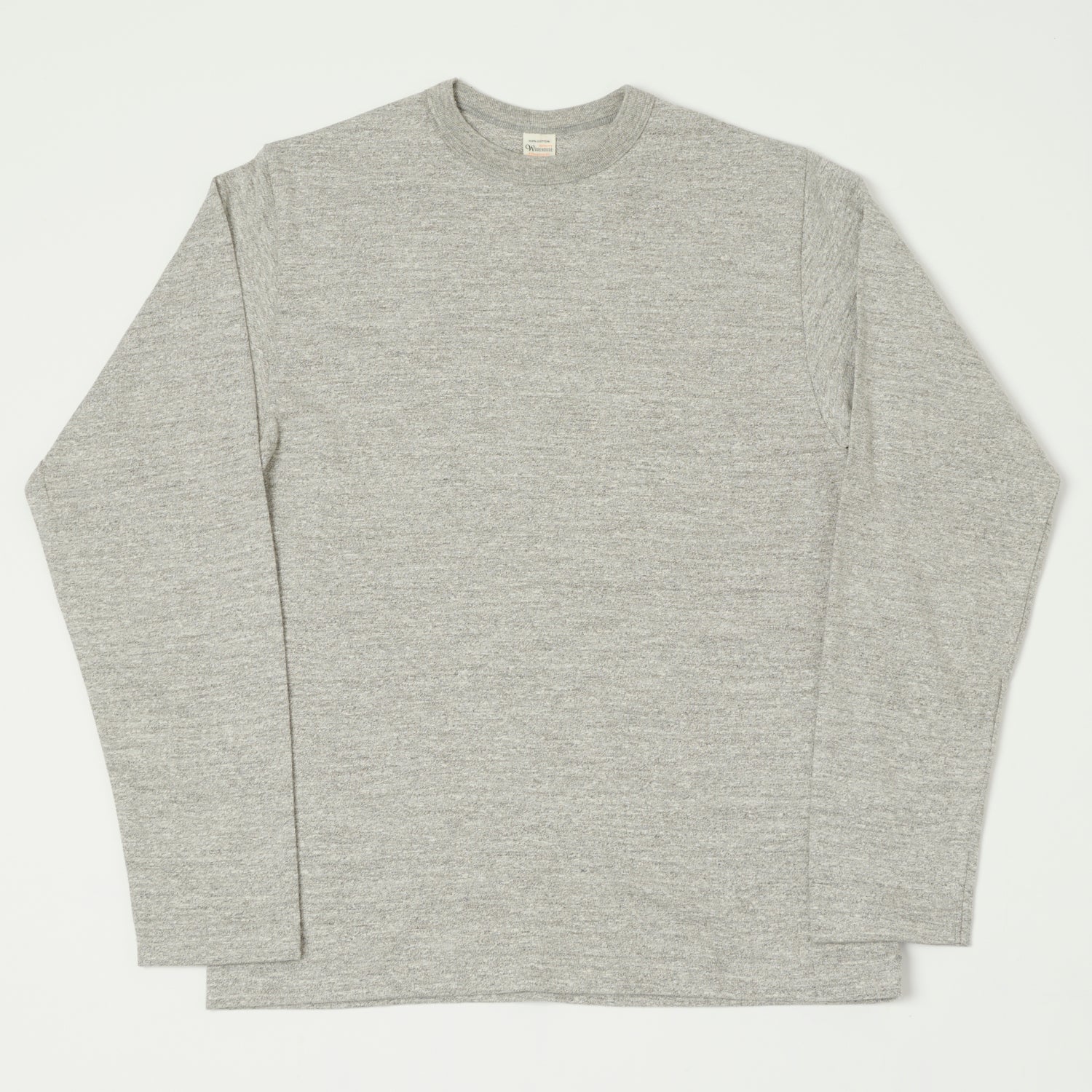 Warehouse & Co 5906 Long Sleeve T-Shirt - Heather Grey