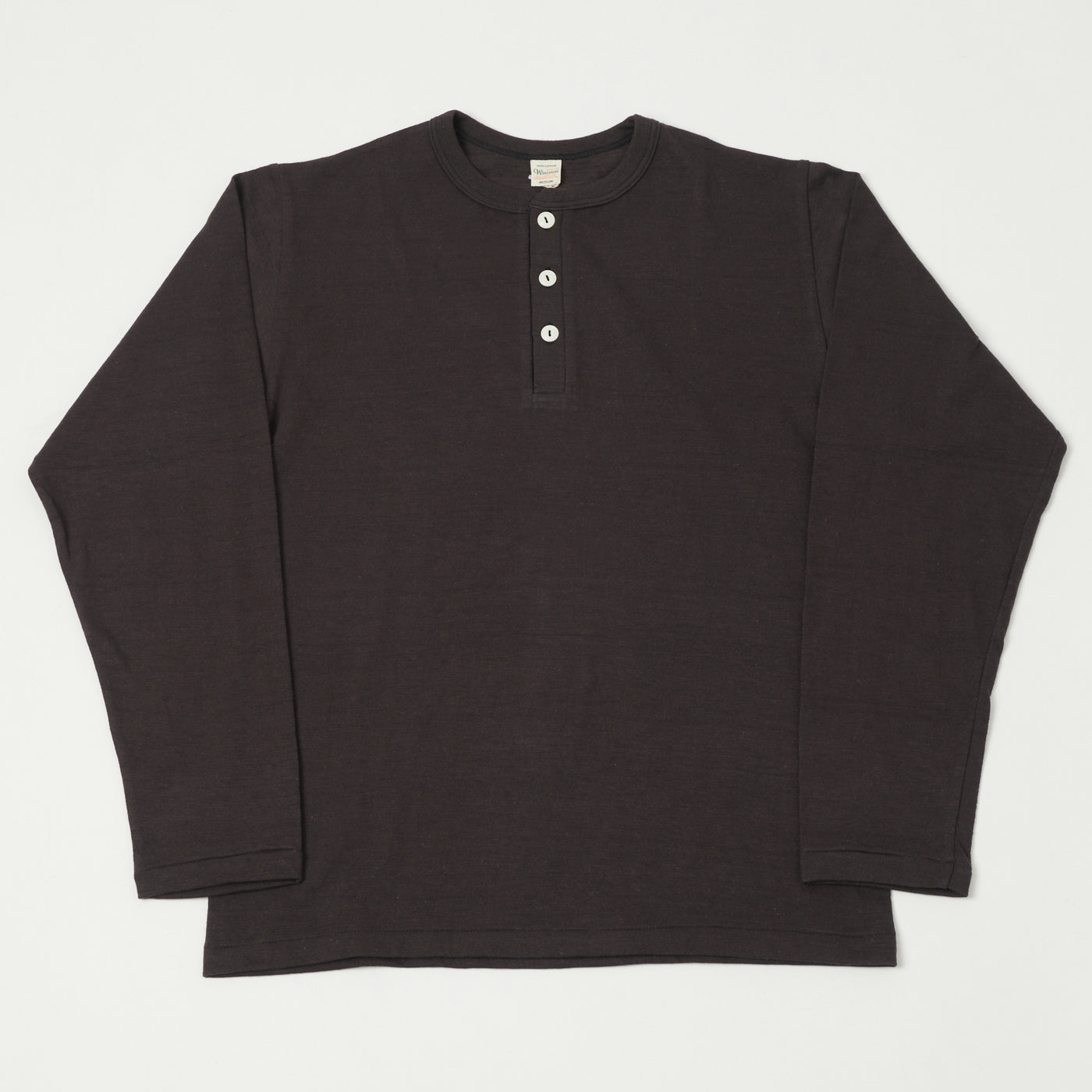 Warehouse & Co 5907 Long Sleeve Henley - Sumikuro