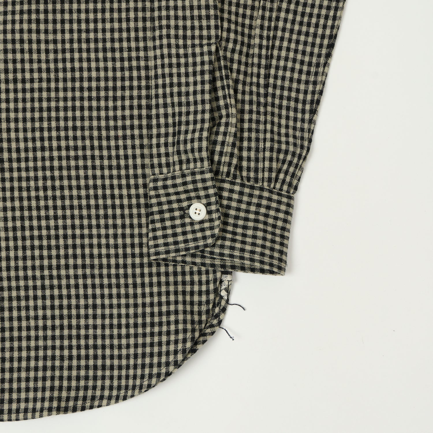 Warehouse & Co 3055 Duck Digger Gingham Work Shirt - Grey