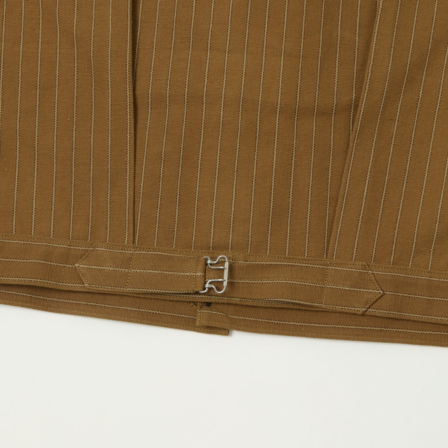 Warehouse & Co 2214 'Greenebaum' 1880s Heavy Leather Bound Jacket - Duck Stripe
