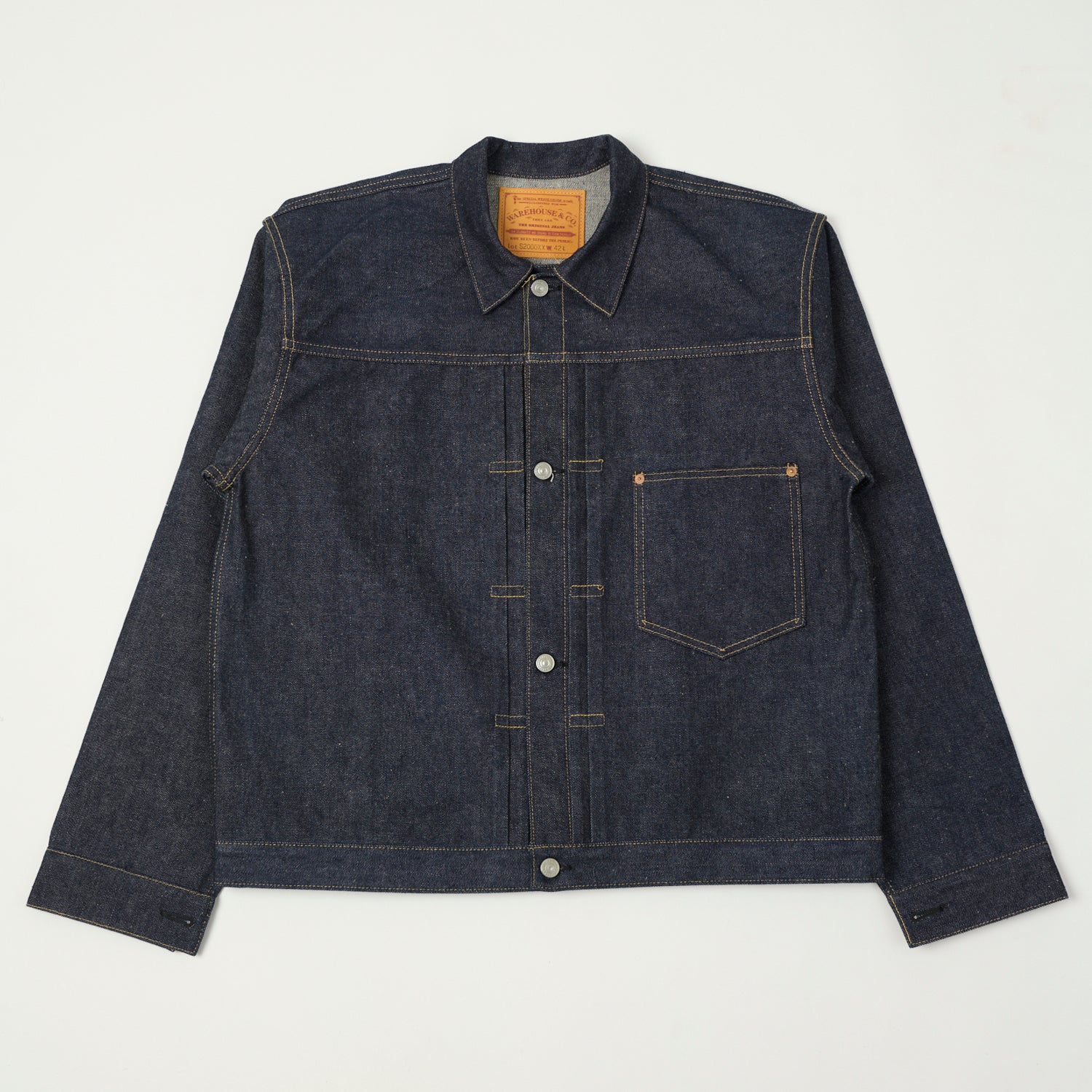 Warehouse & Co S2000XX WWII Type I Denim Jacket - Raw