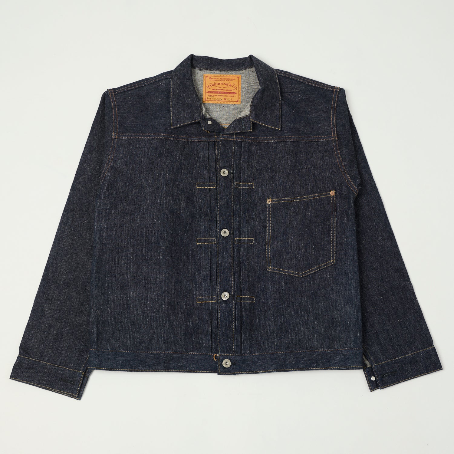 Warehouse & Co S2001XX (2000XX) 1946 Model Denim Jacket - Raw