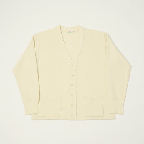 Warehouse & Co 'Duck Digger' 498 Sweat Cardigan - Beige
