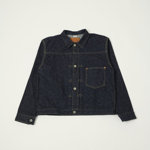 Warehouse & Co 'Duck Digger' DD-S2000XX WWII Type I Denim Jacket - One Wash