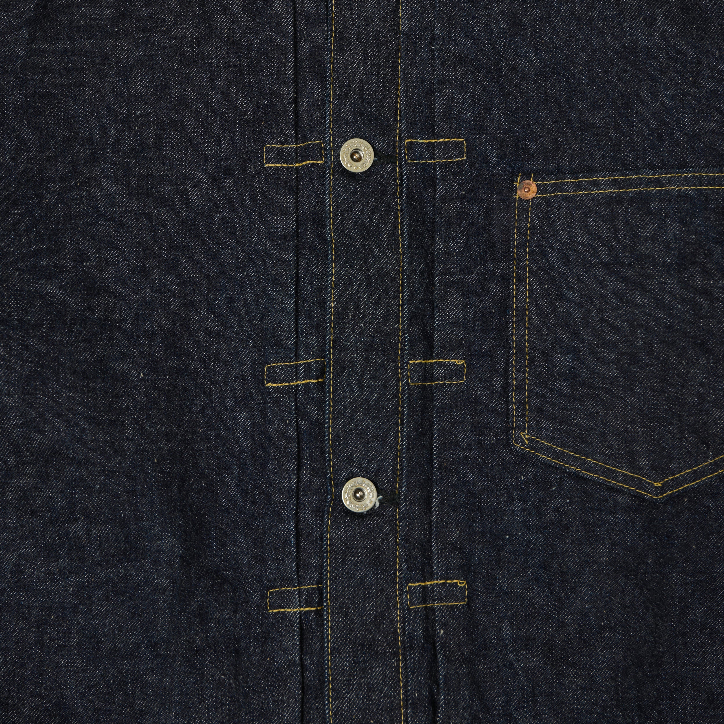 Warehouse & Co 'Duck Digger' DD-S2000XX WWII Type I Denim Jacket - One Wash