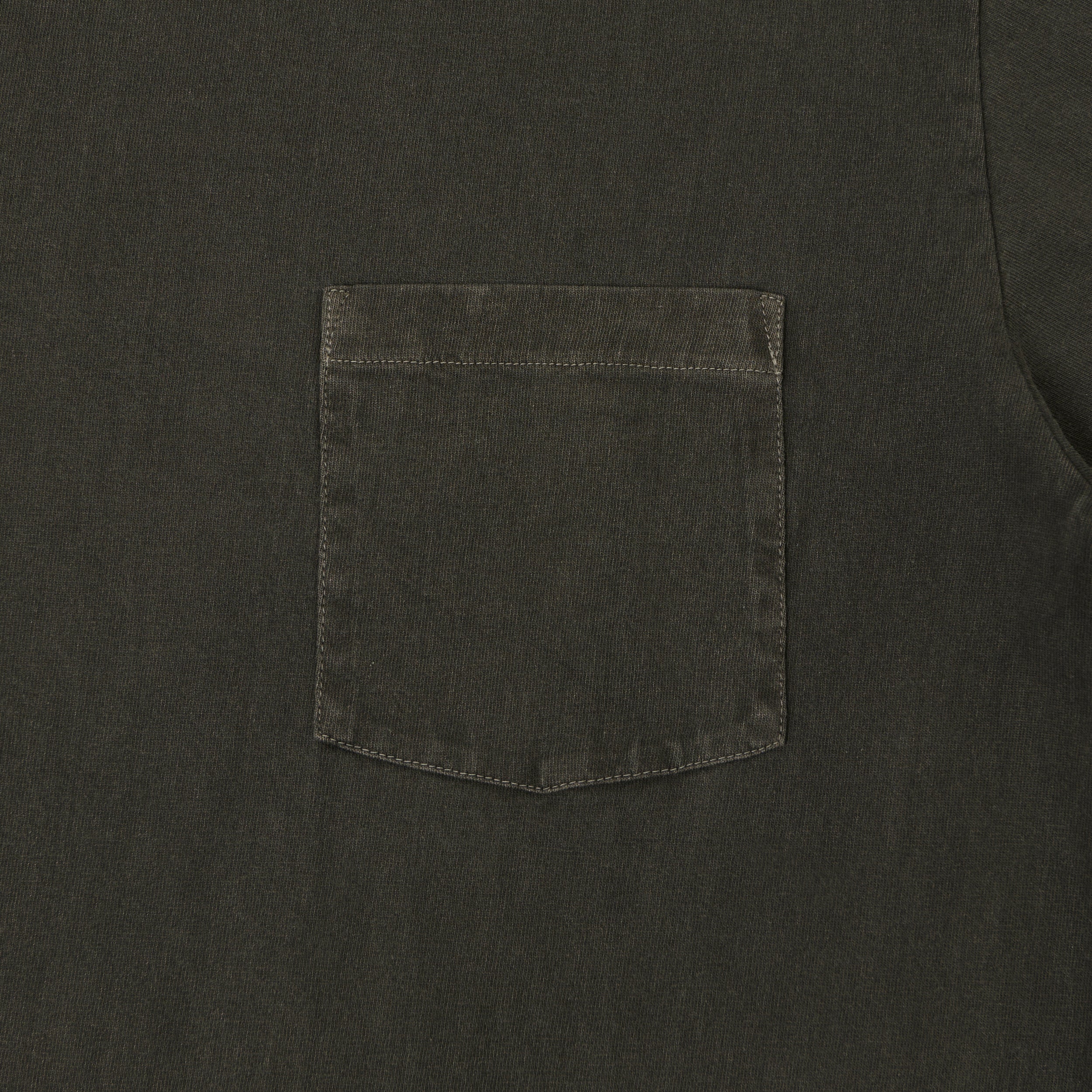 Whitesville Pigment Dye Pocket T-Shirt - Black