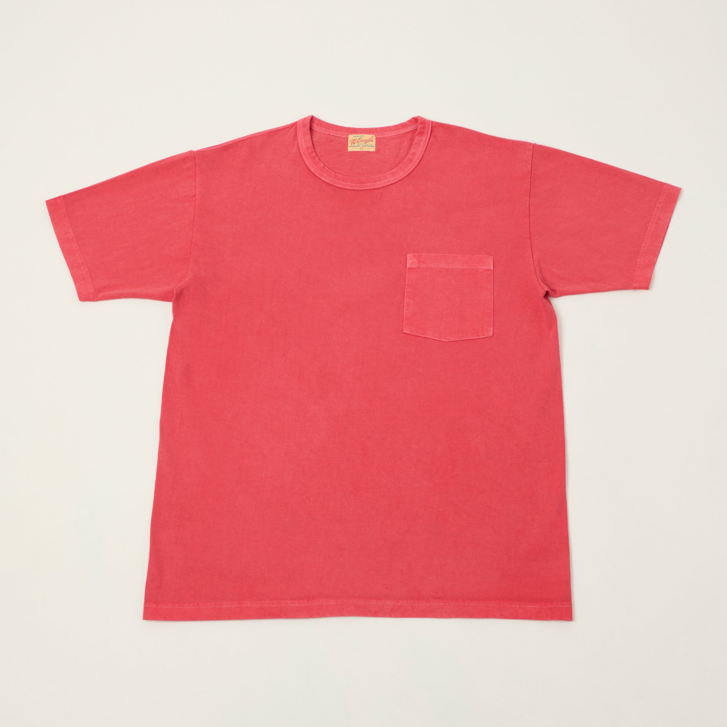 Whitesville Pigment Dye Pocket T-Shirt - Red