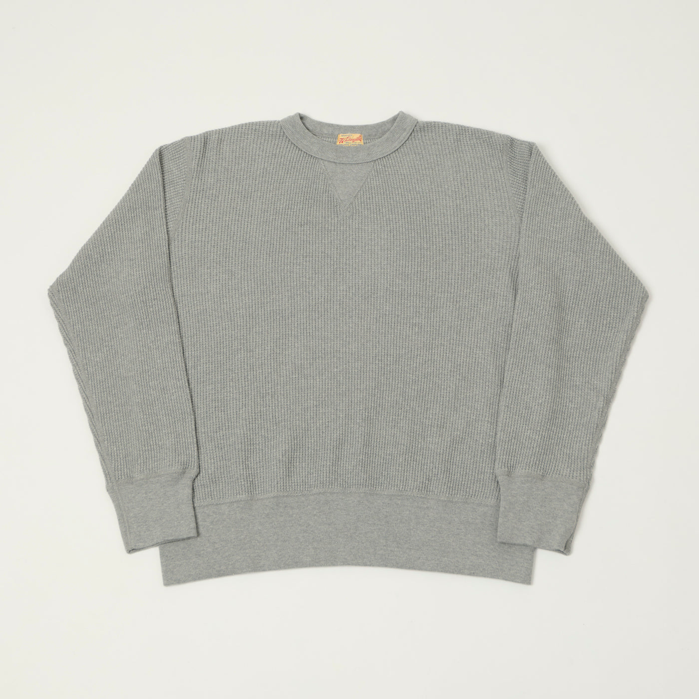 Whitesville Long Sleeve Thermal T-Shirt - Heather Grey