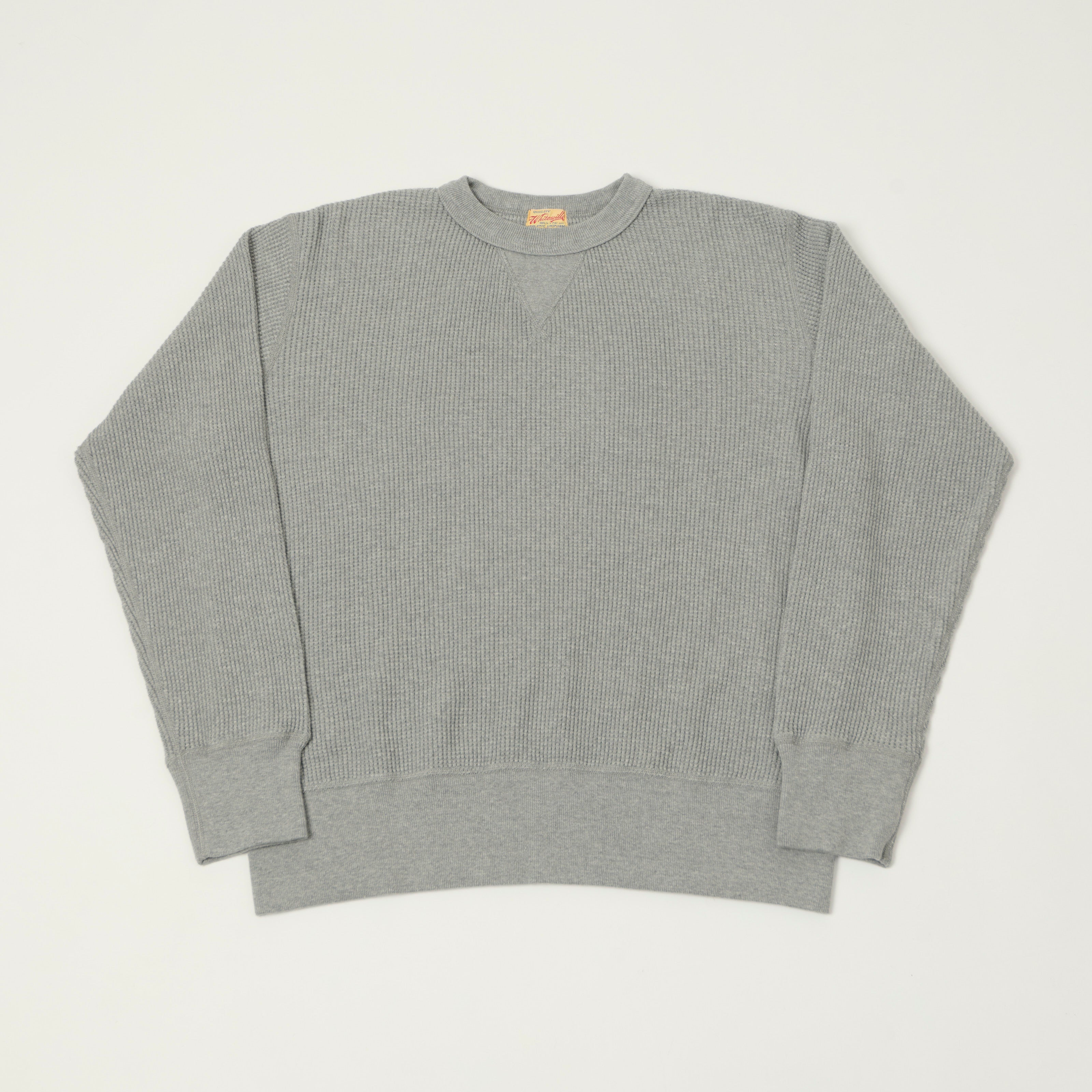 Whitesville Long Sleeve Thermal T-Shirt - Heather Grey