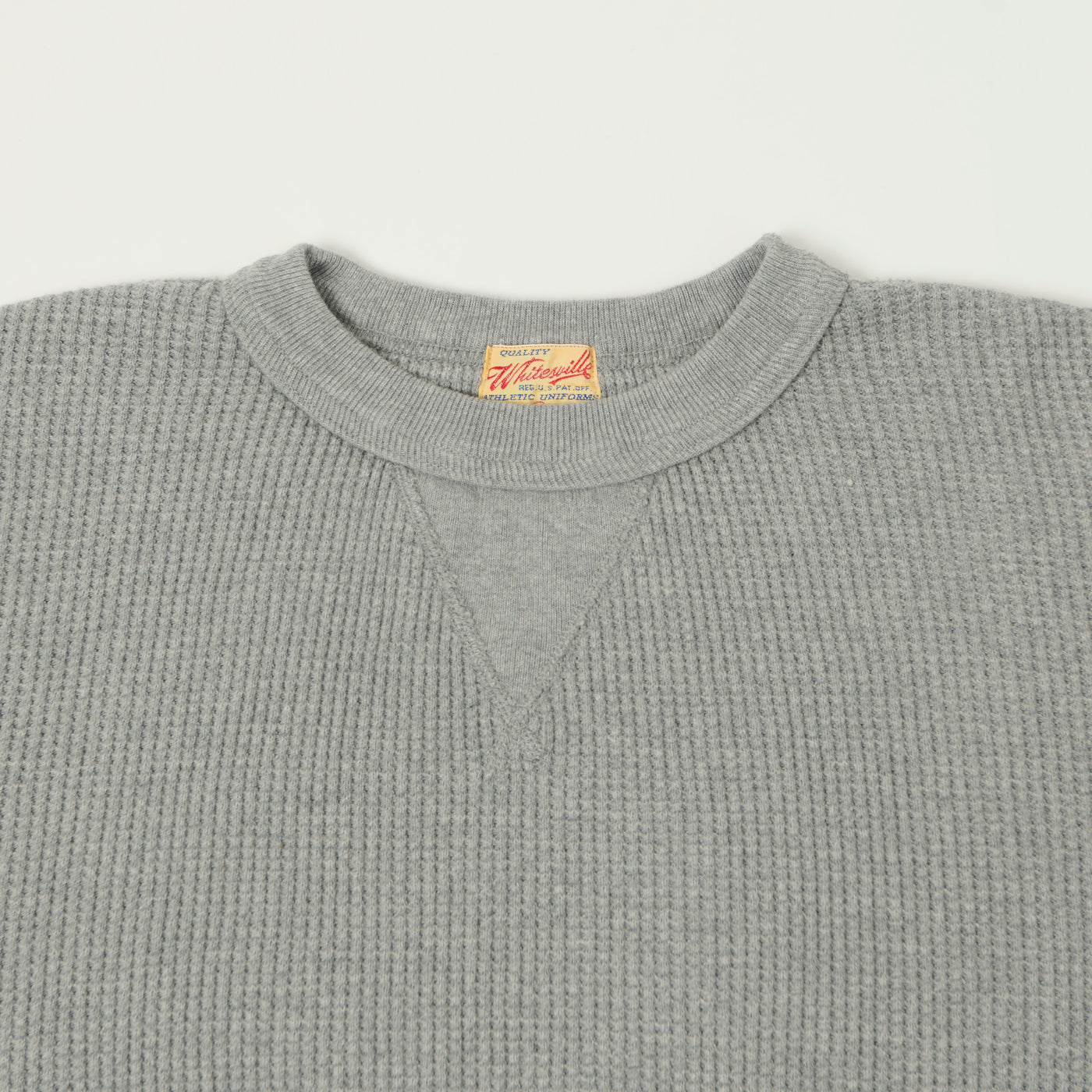 Whitesville Long Sleeve Thermal T-Shirt - Heather Grey
