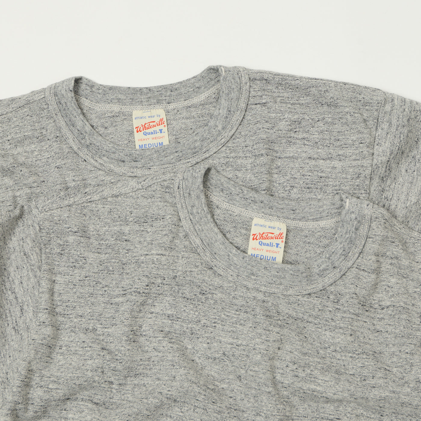 Whitesville Classic T-Shirt Two Pack - Grey Melange