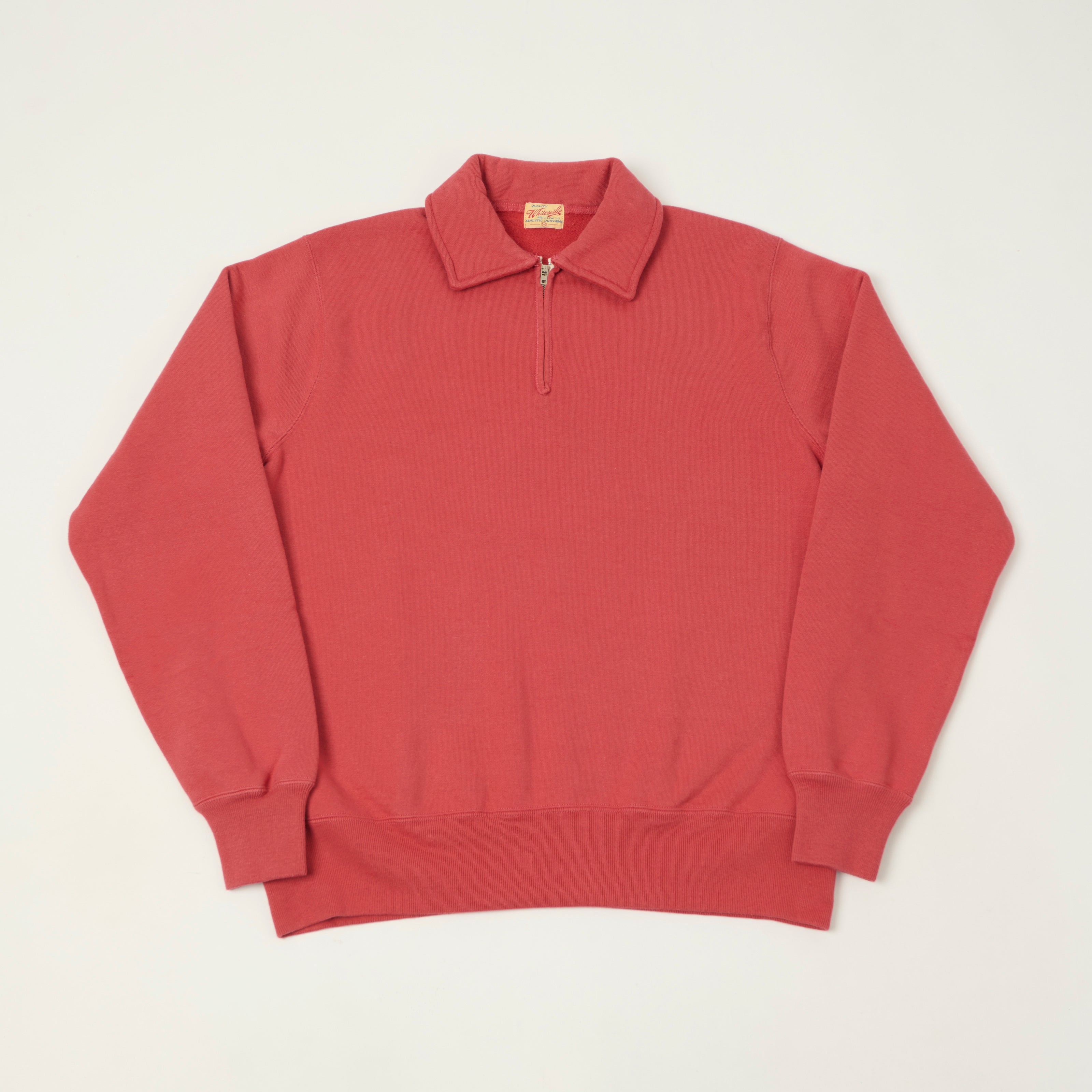 Whitesville Quarter Zip Sweatshirt - Red