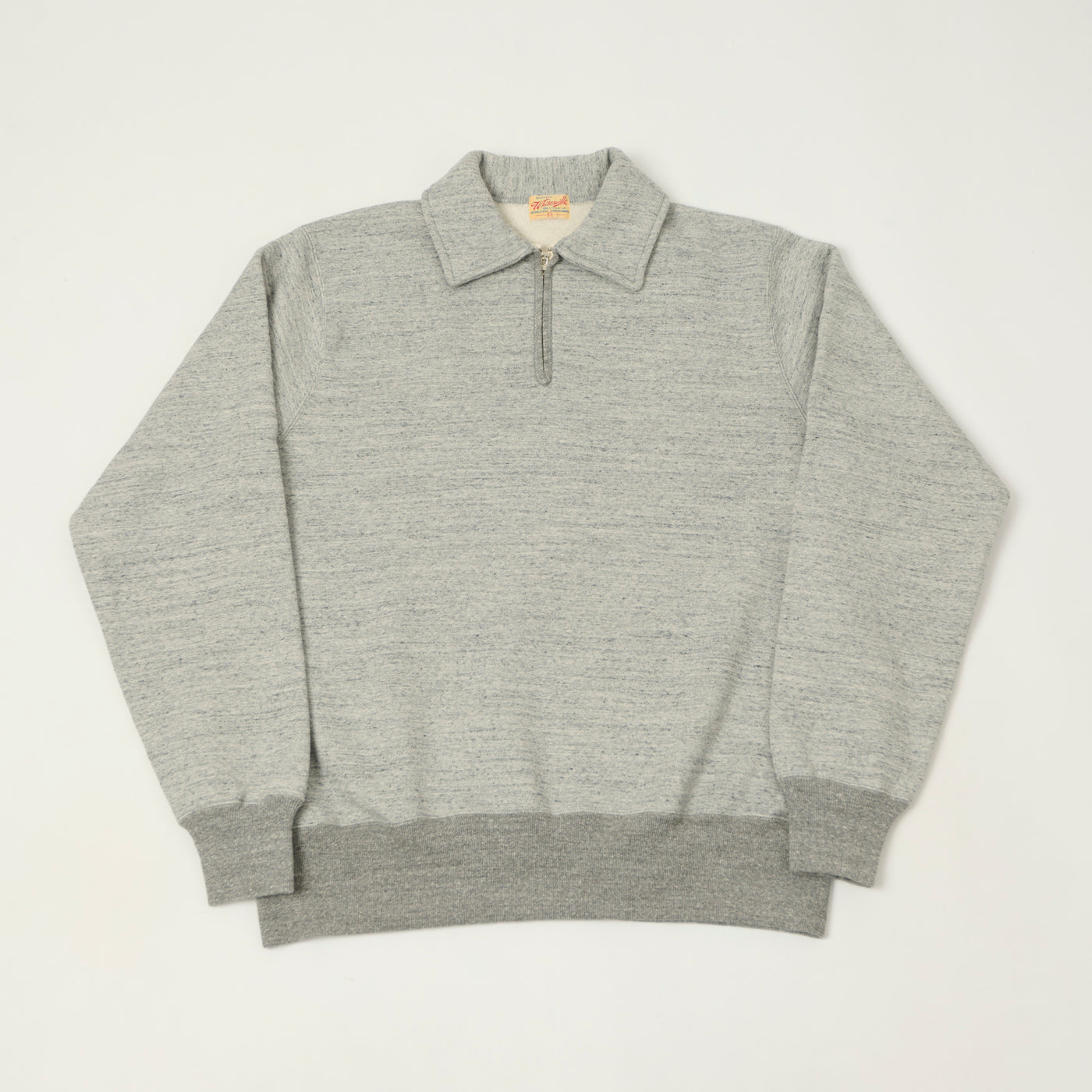 Whitesville Quarter Zip Sweatshirt - Heather Grey