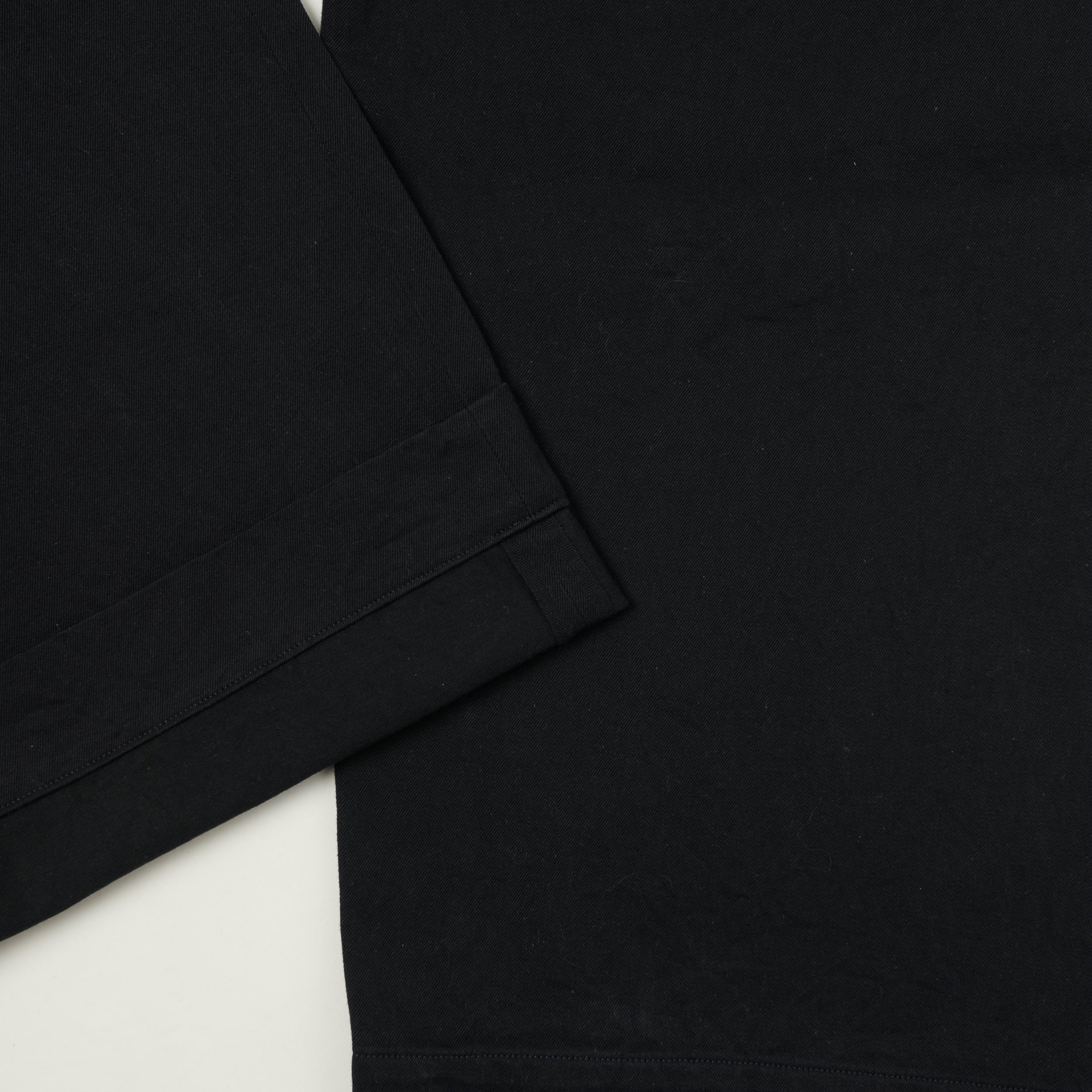 YAECA Wide Leg Classic Chino - Navy