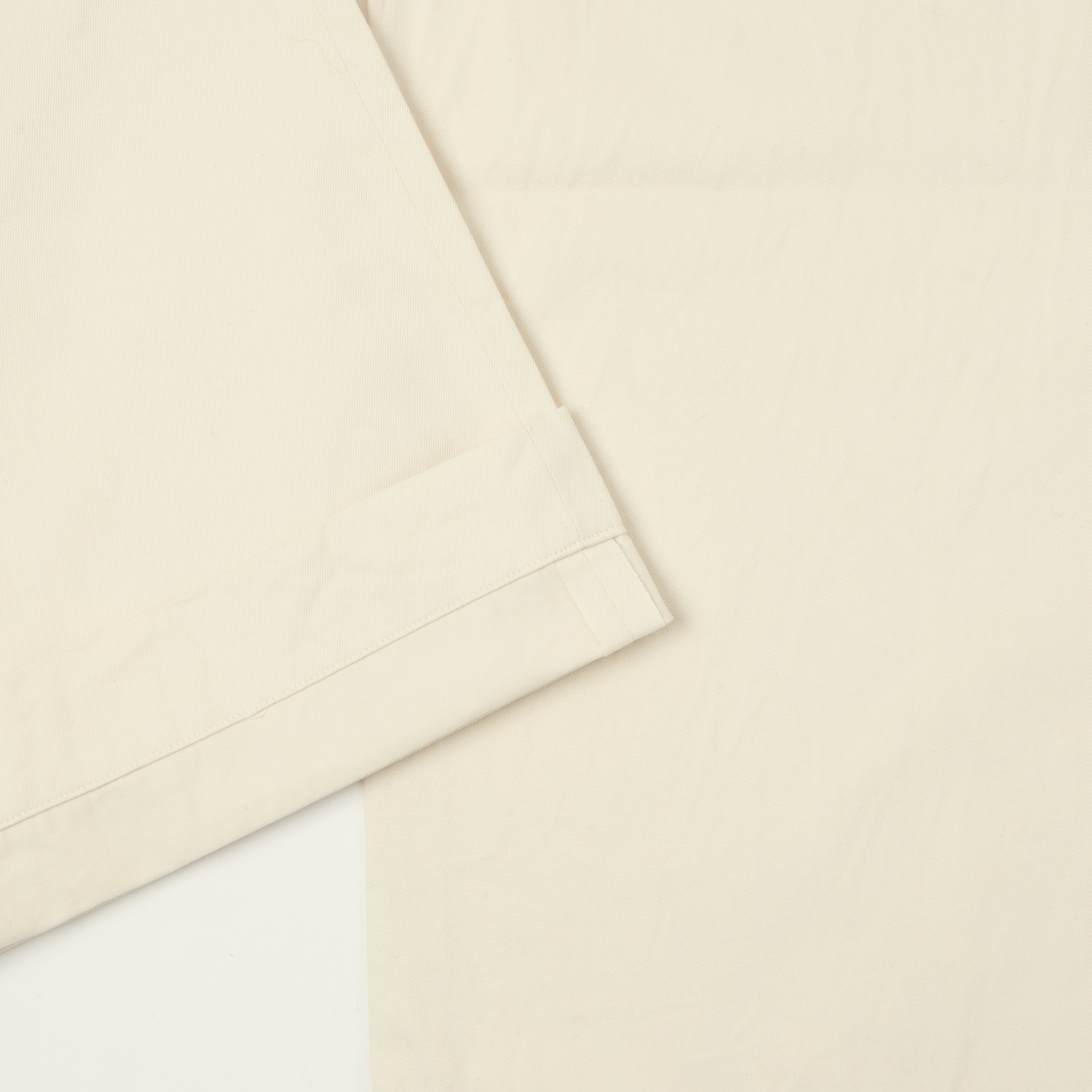 YAECA Wide Leg Classic Chino - White