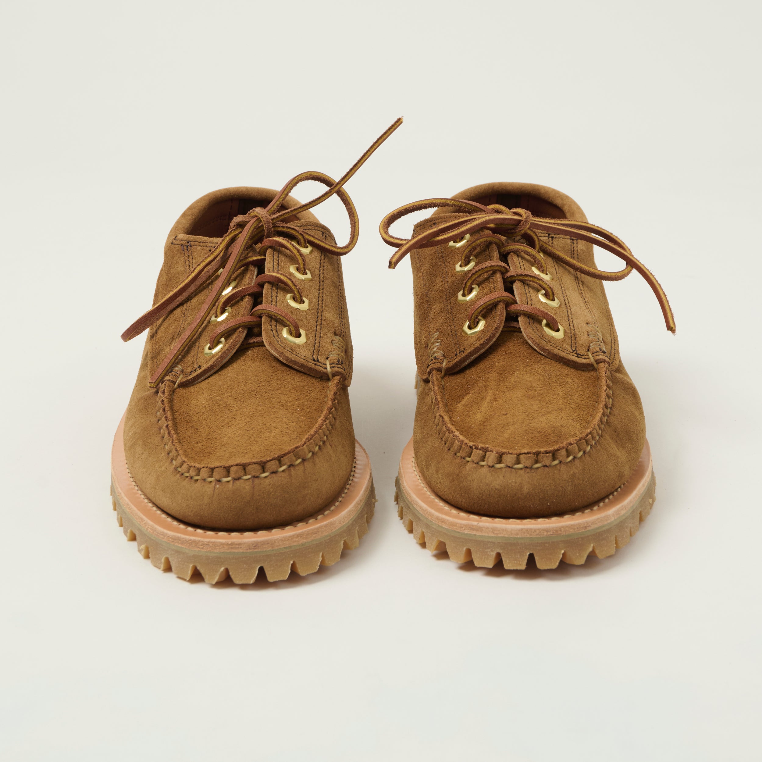 Yuketen Angler Moc w/ Lug Sole - FO G Brown