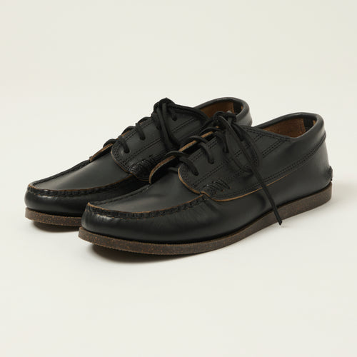 Yuketen Angler Moc Toe w/ Camp Sole - Grizzly Black