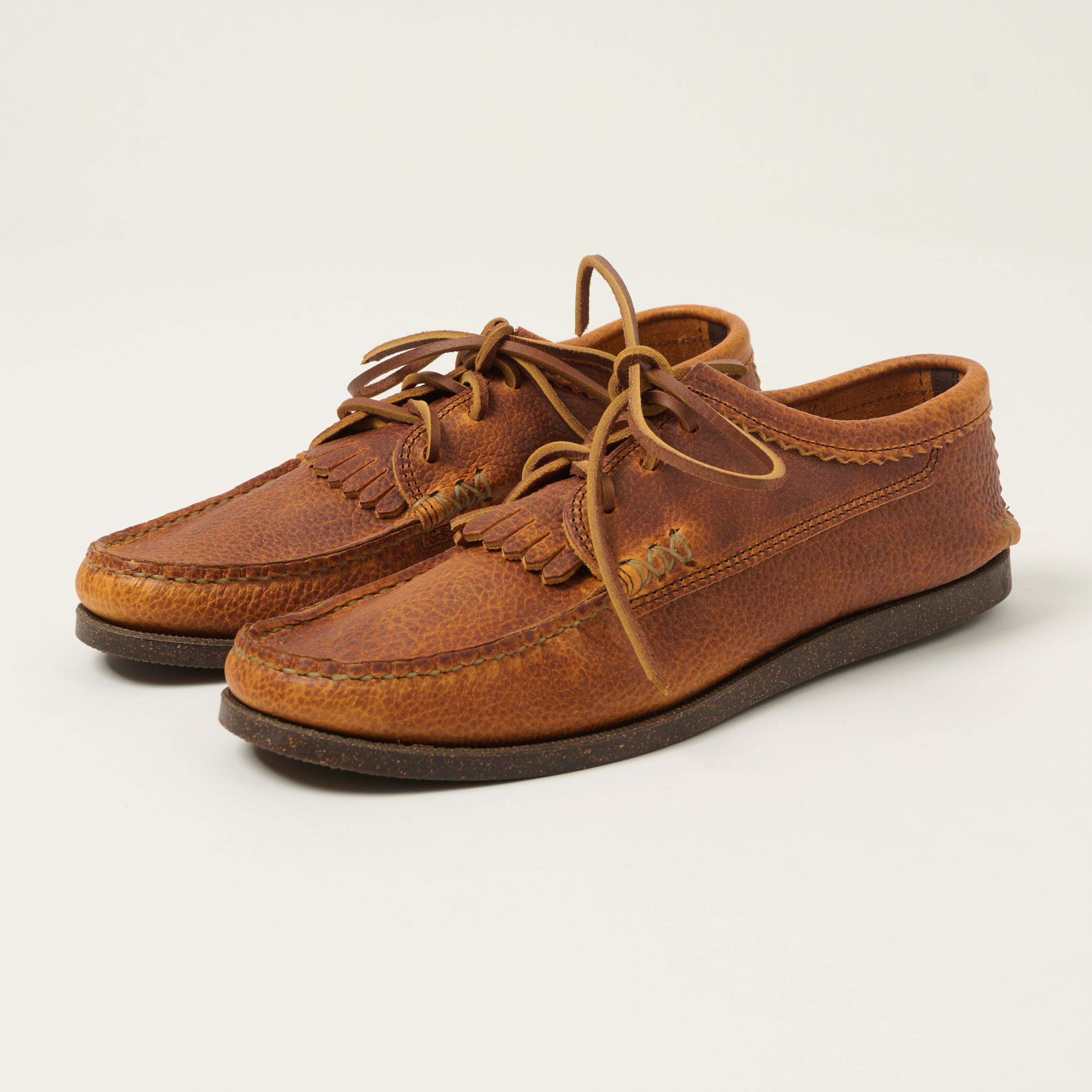 Yuketen Blucher w/ Kiltie Camp Sole - BK Grizzly