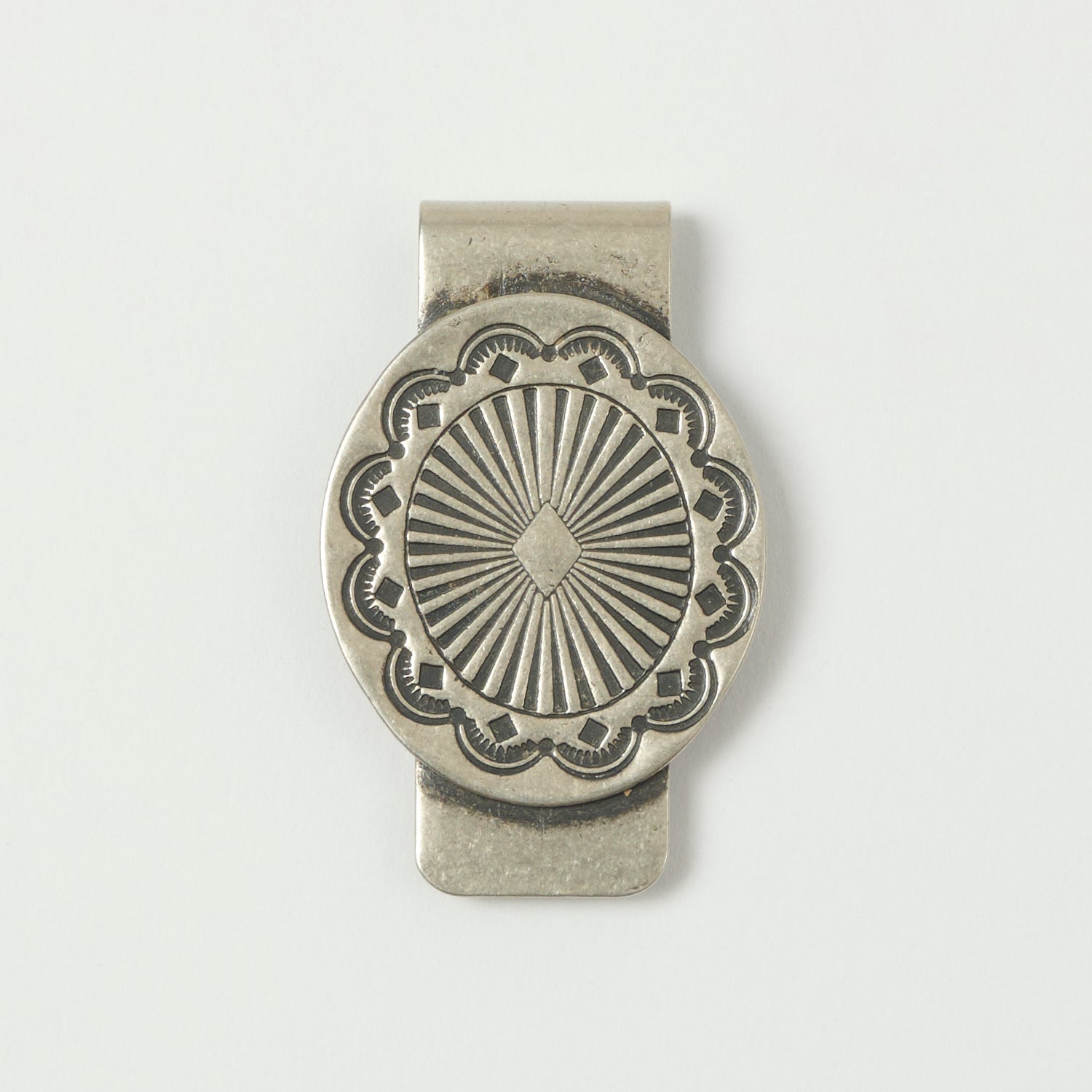 Yuketen Concho Money Clip - Nickel Silver