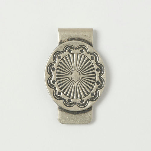 Yuketen Concho Money Clip - Nickel Silver