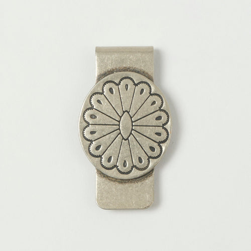 Yuketen Concho Money Clip - Nickel Silver