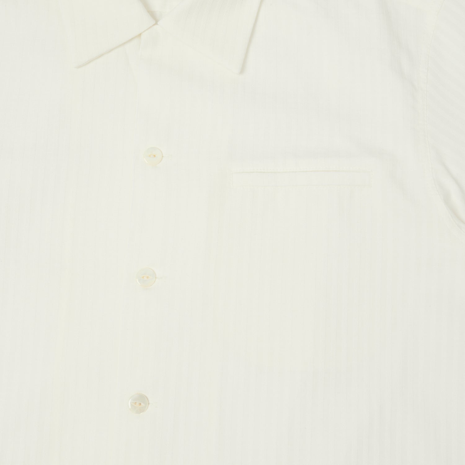 Micky Oye Panama Shirt - White