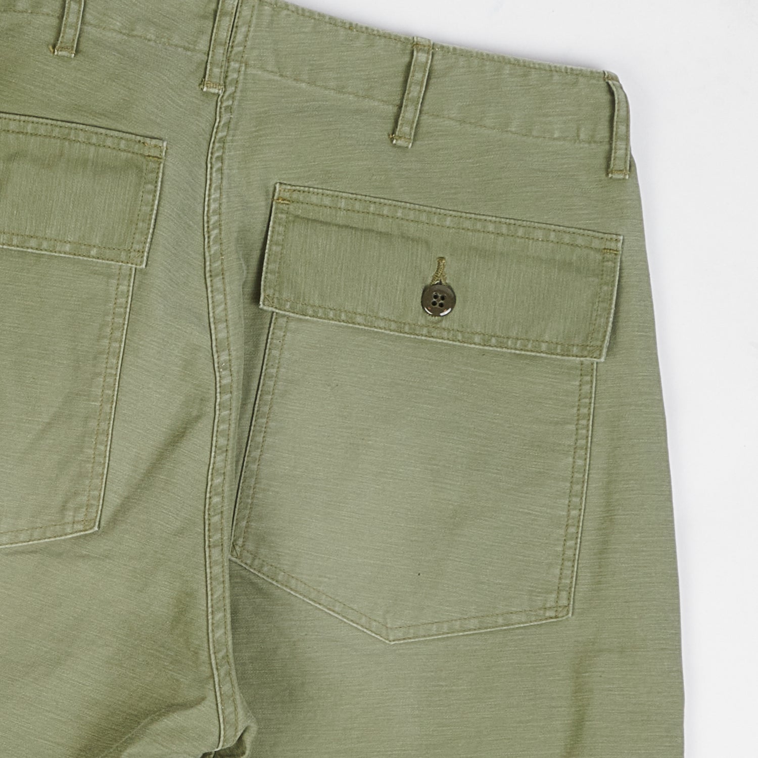 FULLCOUNT 1217 OG107 Utility Trouser - Olive Drab