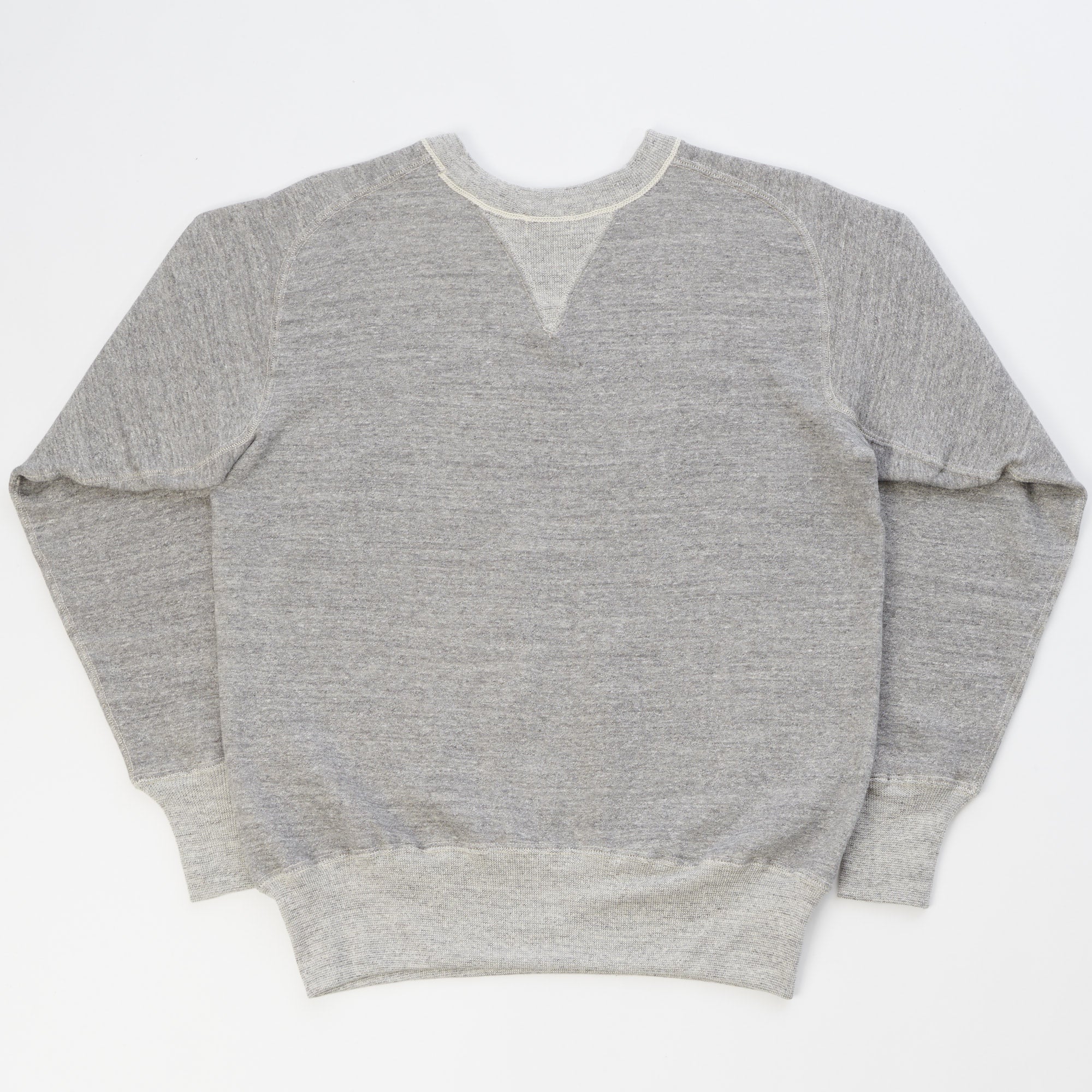 Warehouse & Co 404 Freedom Sleeve Sweatshirt - Heather Grey