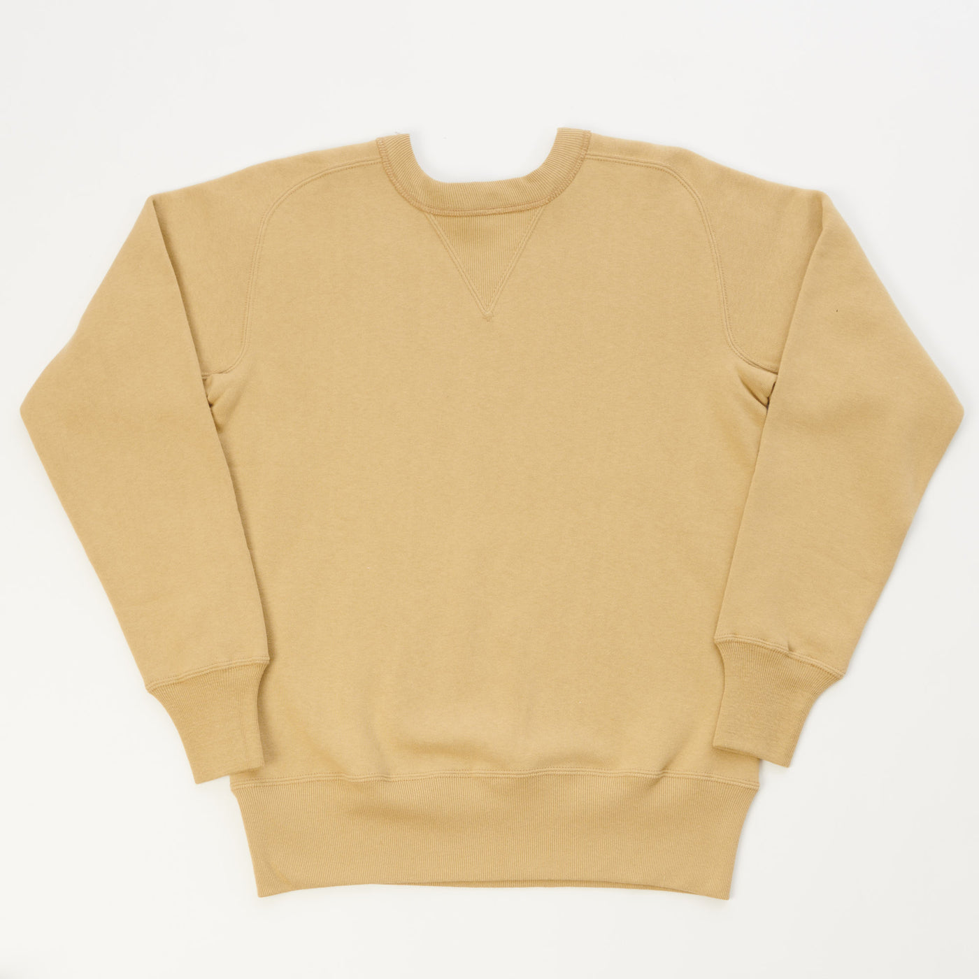 Warehouse & Co 404 Freedom Sleeve Sweatshirt - Dark Beige