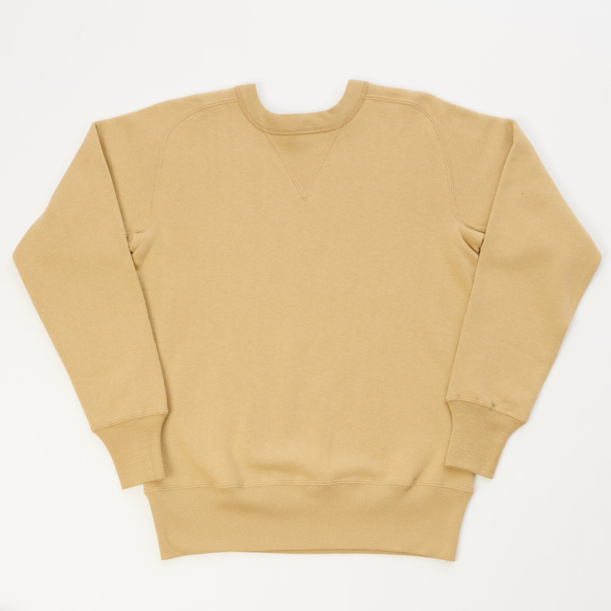 Warehouse & Co 404 Freedom Sleeve Sweatshirt - Dark Beige