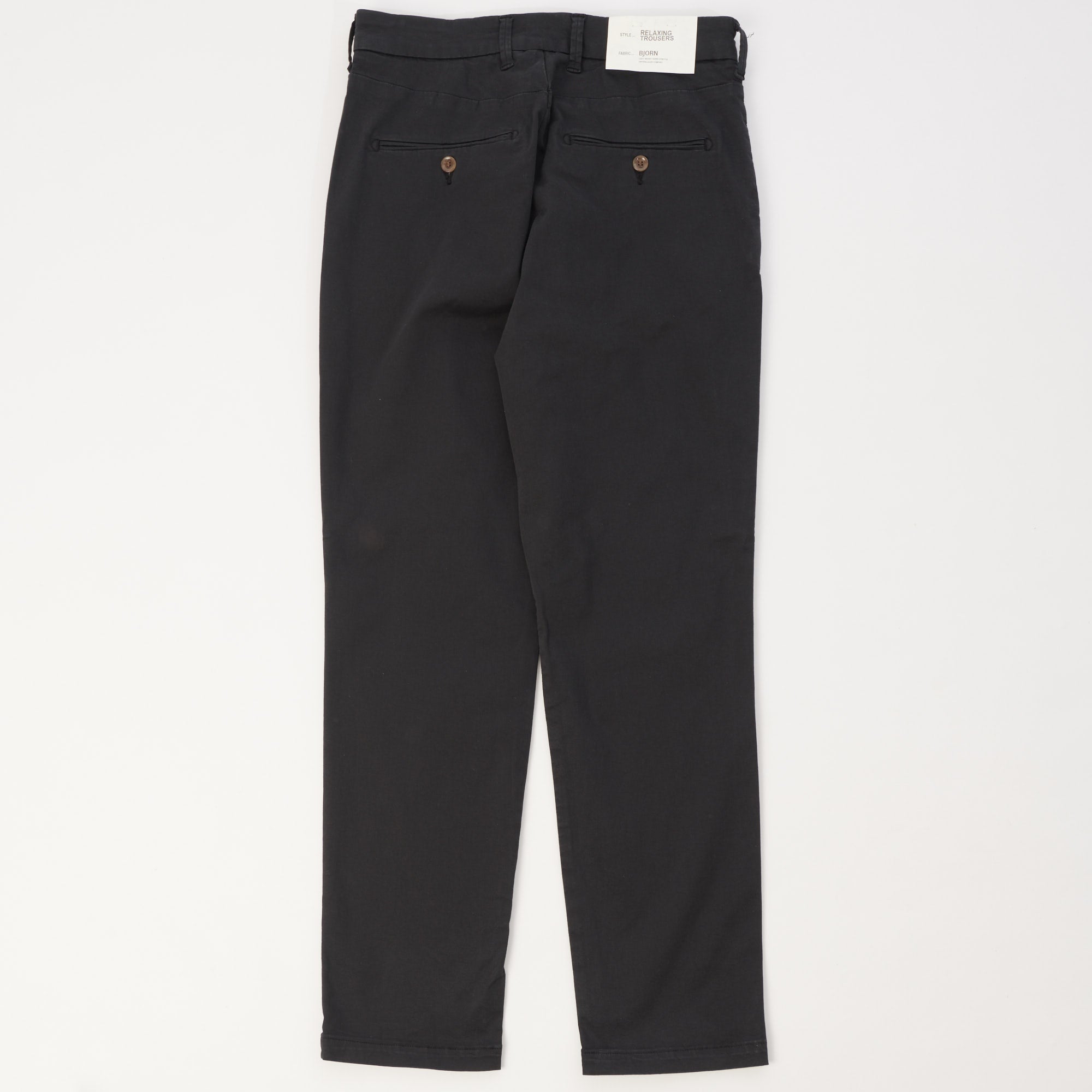 Spellbound Slim Tapered Stretch Chino - Black
