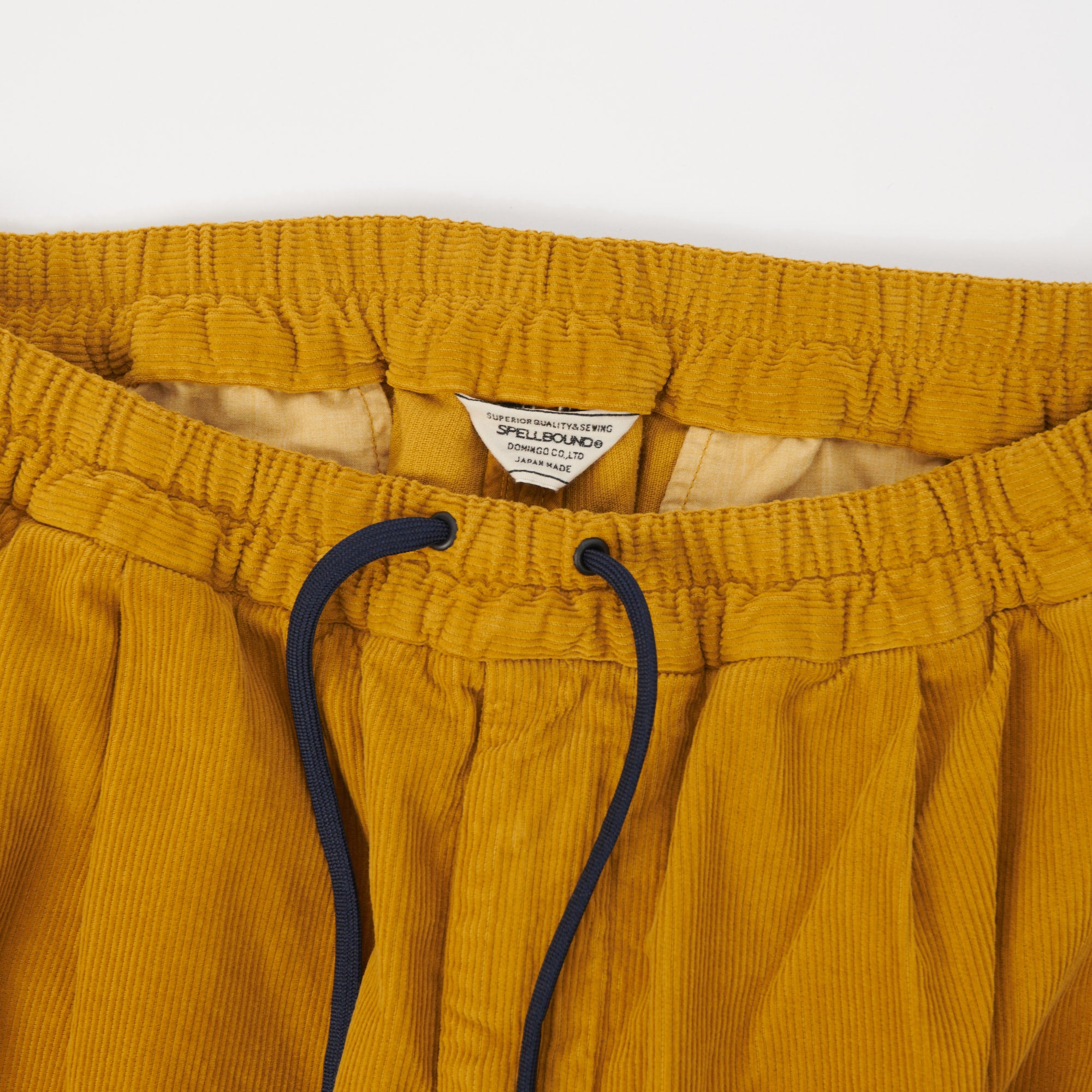 Spellbound Corduroy Wide Tapered Trouser - Mustard