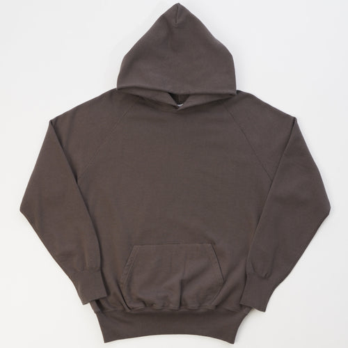 Warehouse & Co 462 Raglan Sleeve Hooded Sweatshirt - Charcoal