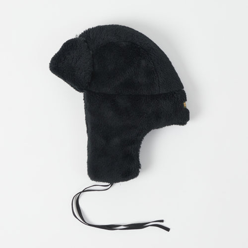 Stetson Fleece Bomber Cap - Black
