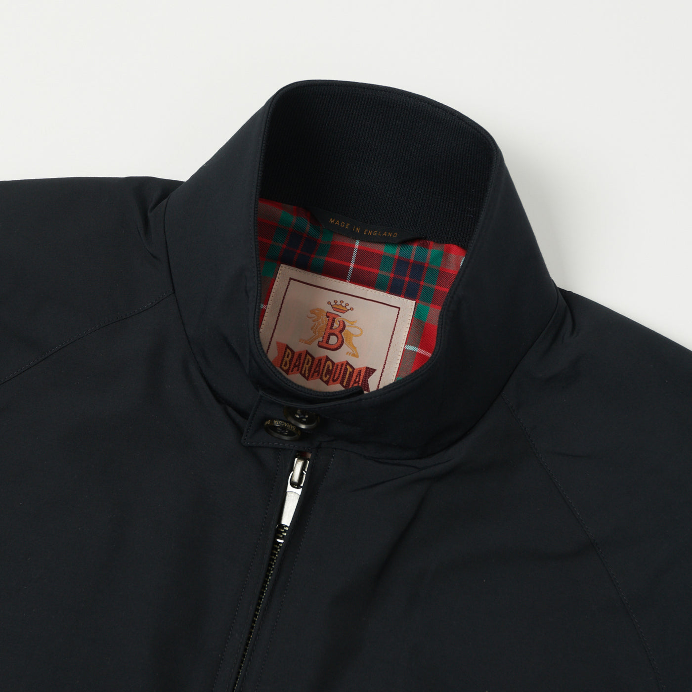 Baracuta G9 'Baracuta Cloth' Harrington Jacket - Dark Navy