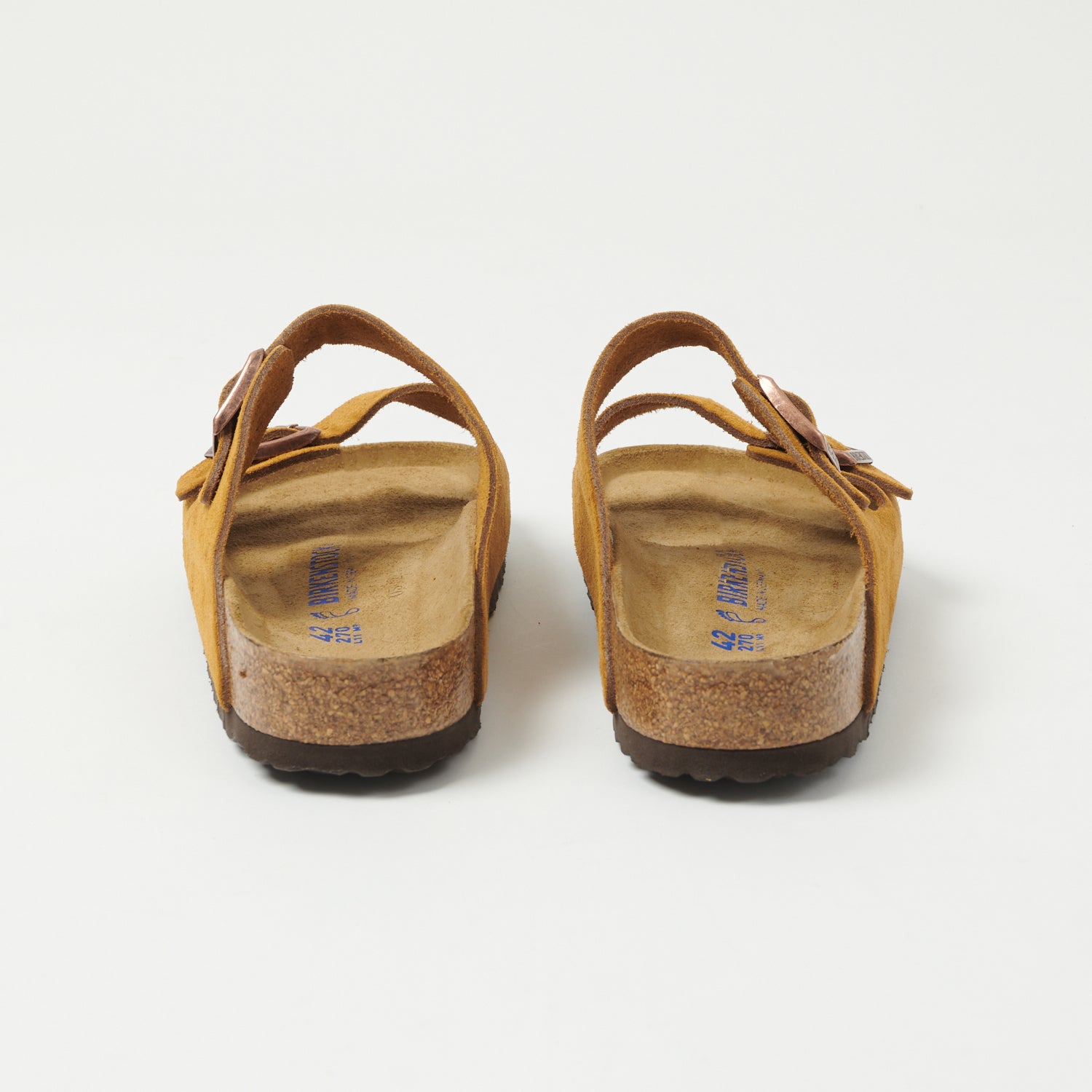 Birkenstock Arizona Suede Leather Sandal - Mink