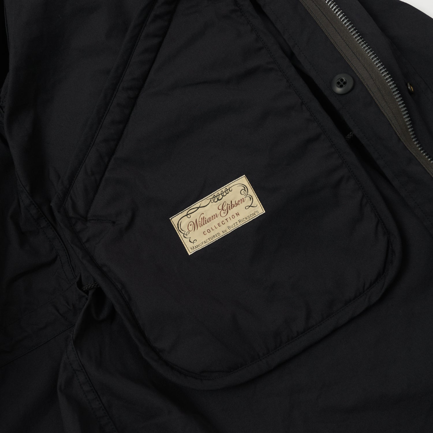 Buzz Rickson's X William Gibson Extreme Cold Weather M-65 Jacket - Black