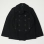 Buzz Rickson x William Gibson U.S. Navy Pea Coat - Black