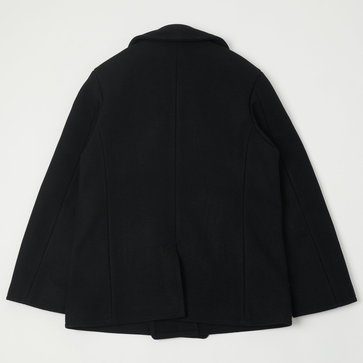 Buzz Rickson x William Gibson U.S. Navy Pea Coat - Black