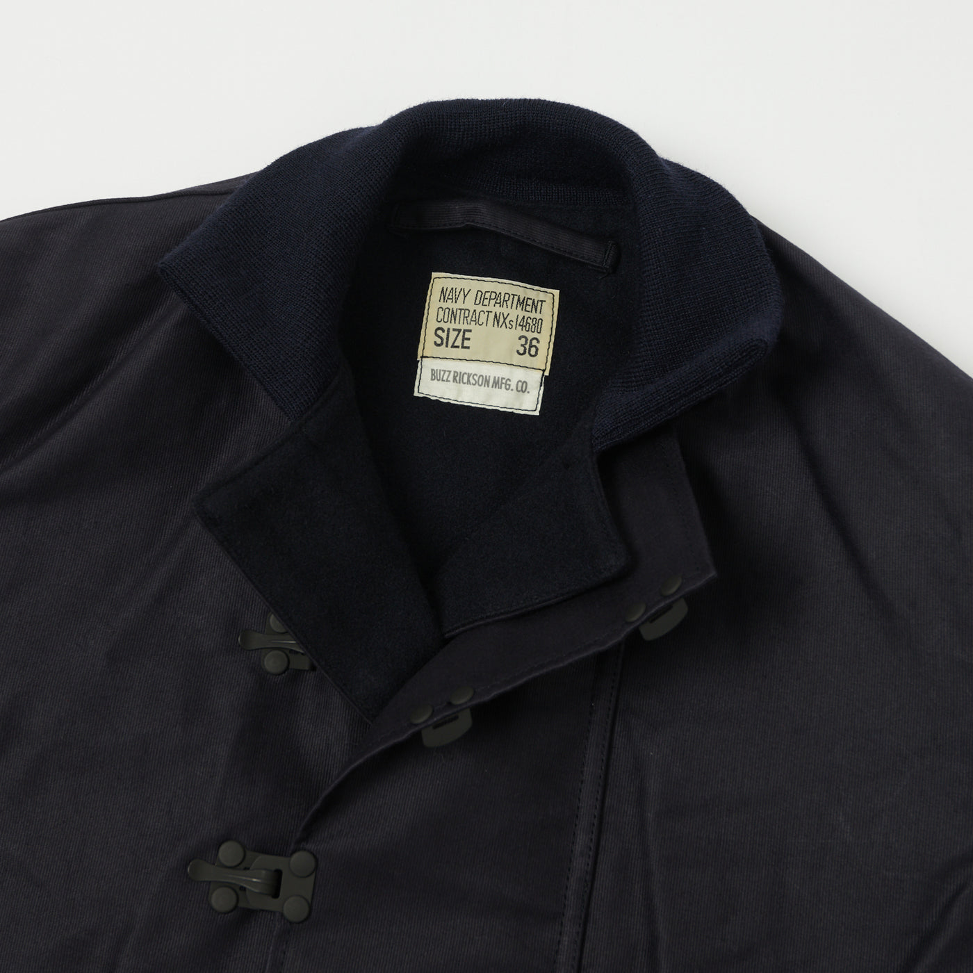 Buzz Rickson's U.S. Navy Hook Deck Jacket - Navy