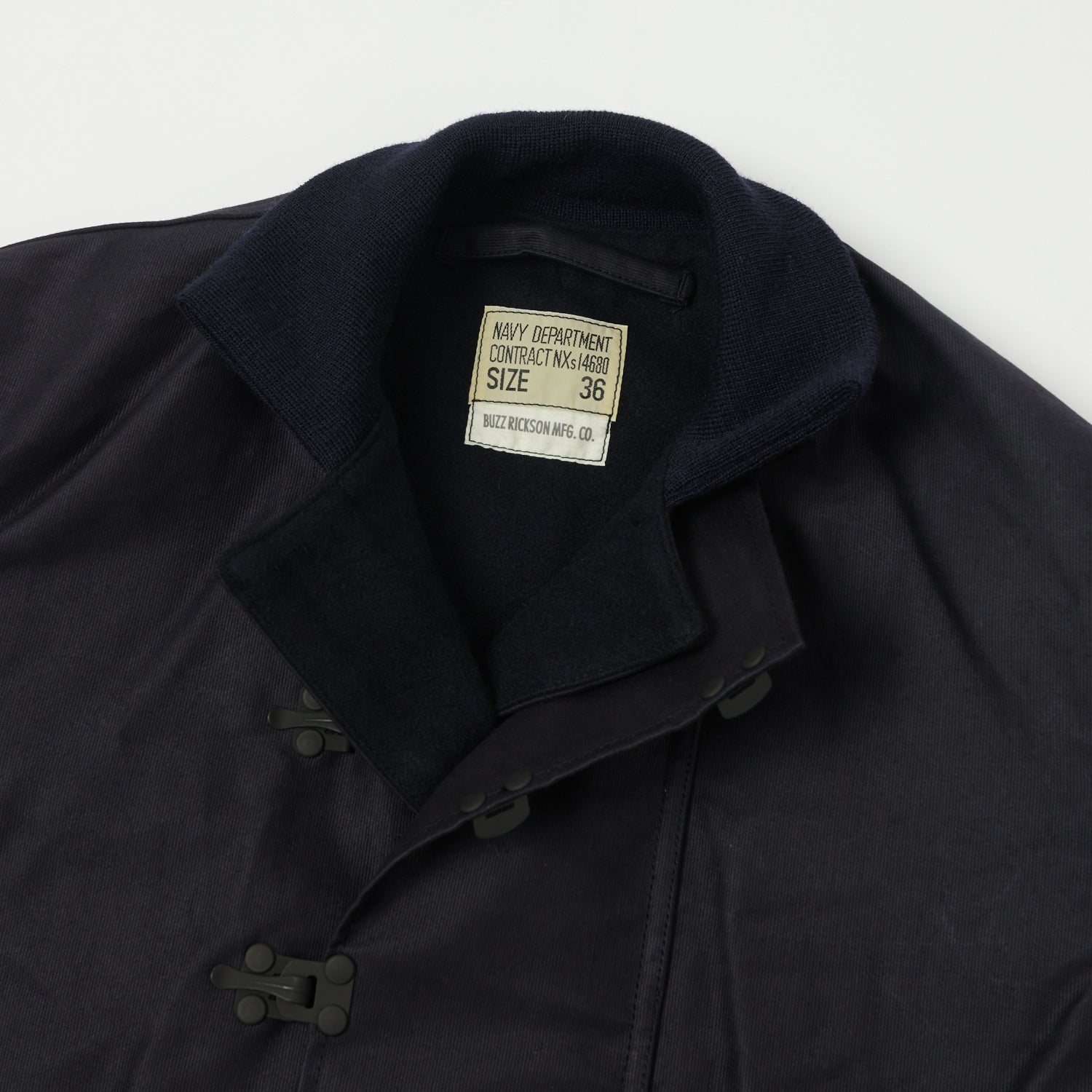 Buzz Rickson's U.S. Navy Hook Deck Jacket - Navy