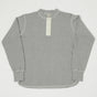 Buzz Rickson's Long Sleeve Thermal Henley - Heather Grey