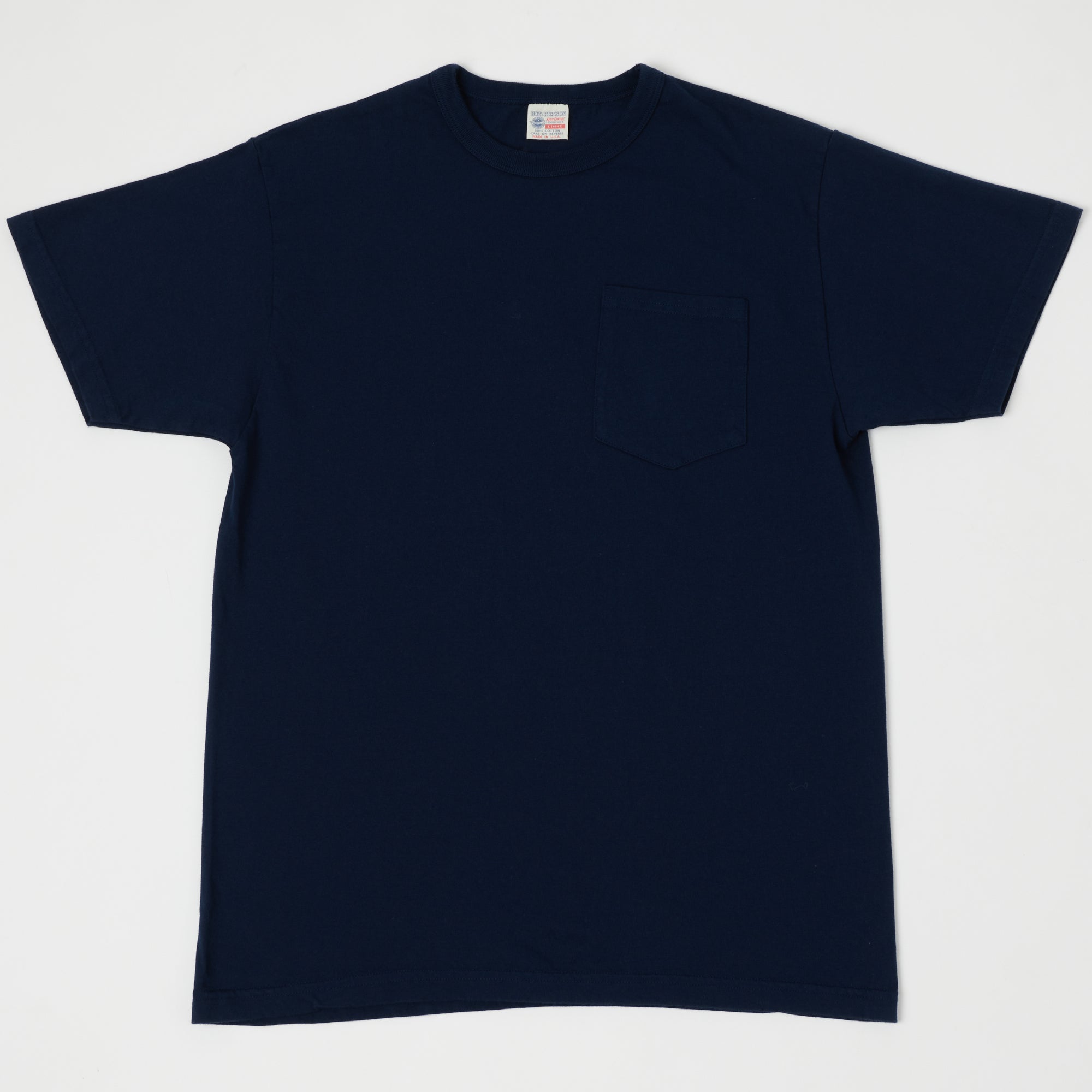 Buzz Rickson's Pocket T-Shirt - Navy