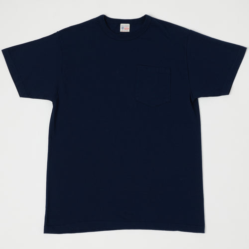 Buzz Rickson's Pocket T-Shirt - Navy
