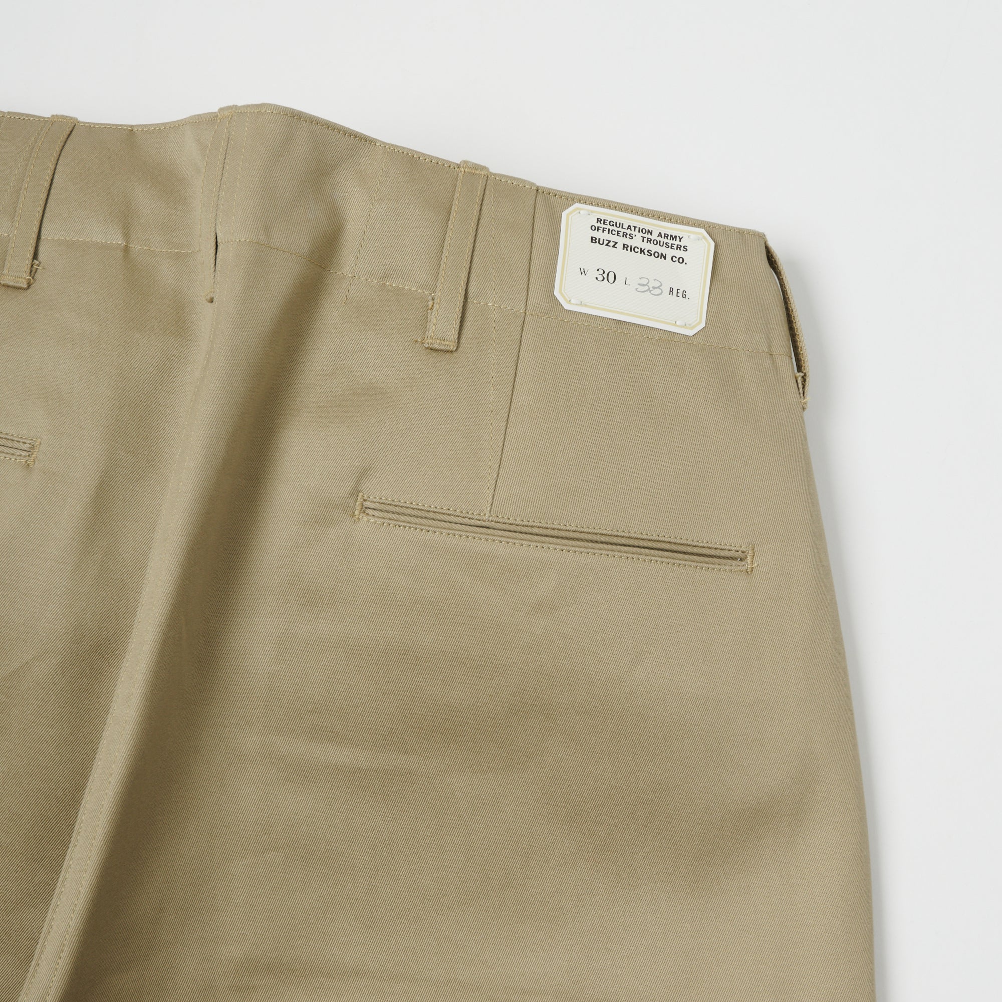 Buzz Rickson's 'Early Model' 1942 Chino - Khaki