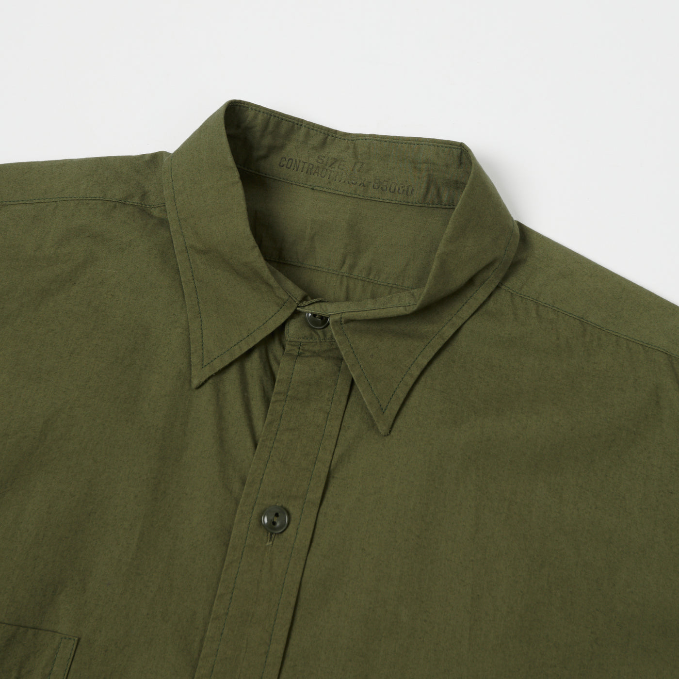 Buzz Rickson's U.S. Navy N-3 Utility Work Shirt - Olive
