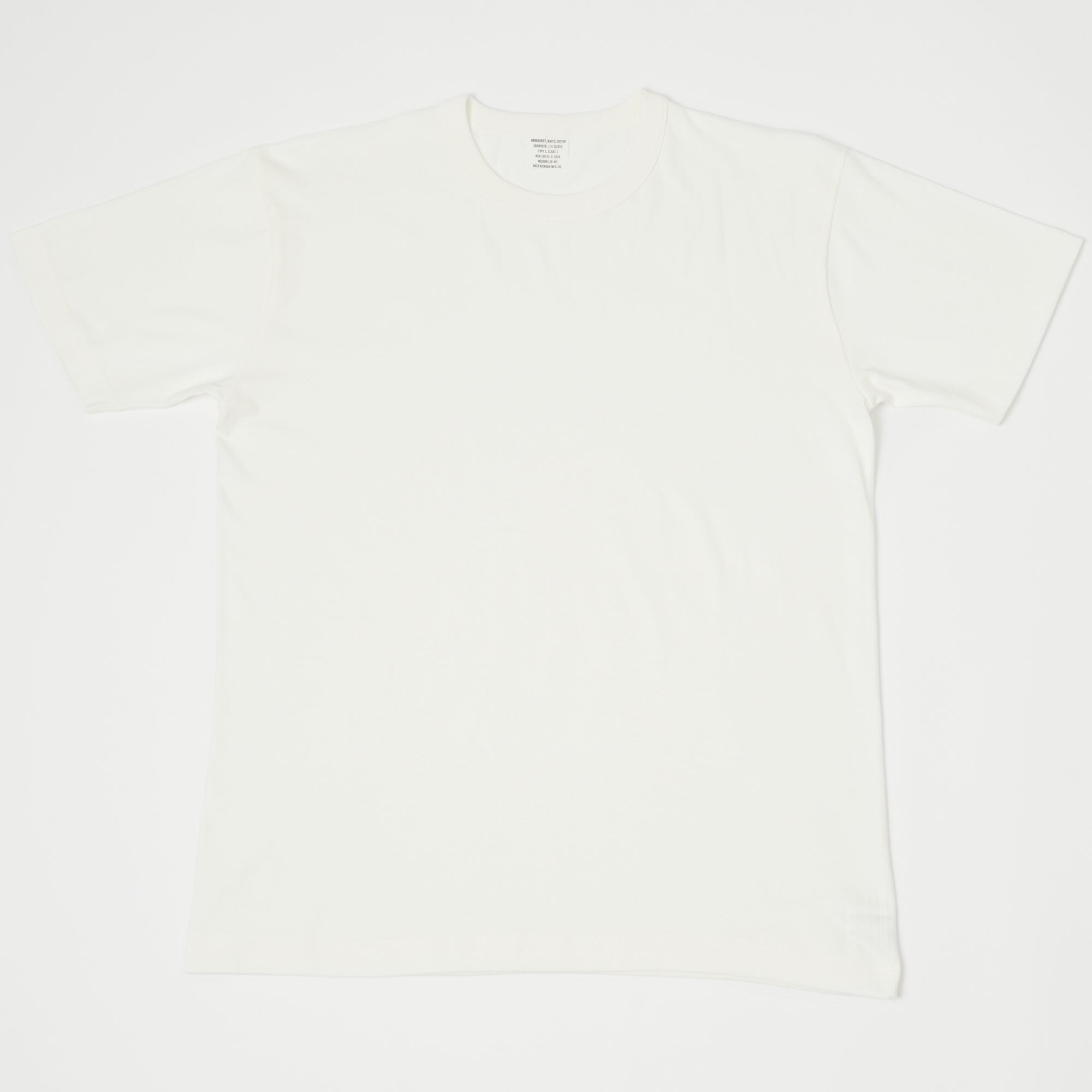 Buzz Rickson's 'Government Issue' T-Shirt - White