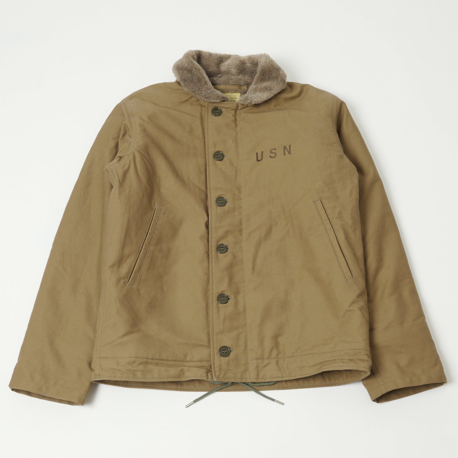 Buzz Rickson's U.S. Navy N-1 Deck Jacket - Khaki